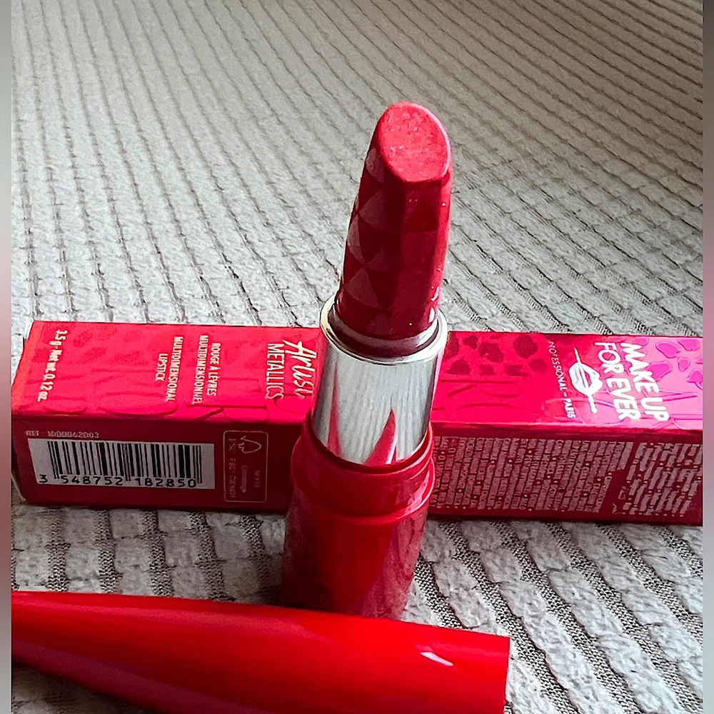 Makeup Forever - Rouge Artist Metallics - 003 Fiery Red
